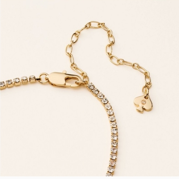 kate spade X Target French Fry Charm Tennis Necklace - Picture 4 of 7